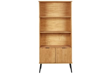 Timmins kirjahylly 90 cm mäntyä - Vaaleanruskea - Säilytys - Hylly - Kirjahylly