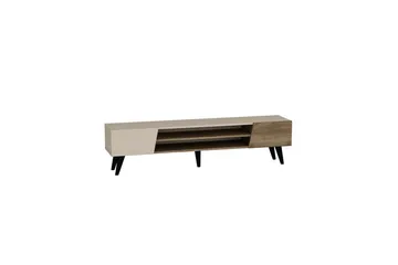 Torin TV-taso 180 cm - Pähkinä/Beige - Huonekalut - TV- & Mediakalusteet - Tv taso & Mediataso