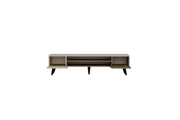 Torin TV-taso 180 cm - Pähkinä/Beige - Huonekalut - TV- & Mediakalusteet - Tv taso & Mediataso