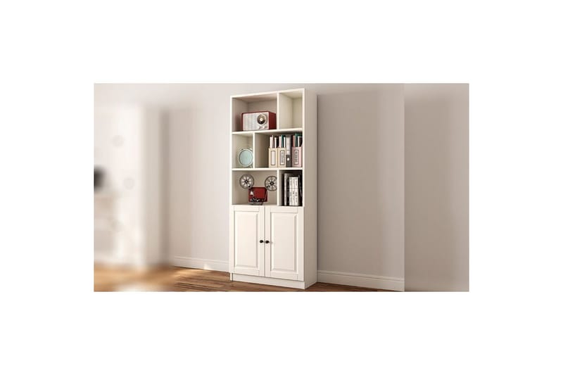 Torvin Kirjahylly 70 cm - Matta Valkoinen - Säilytys - Hylly - Kirjahylly