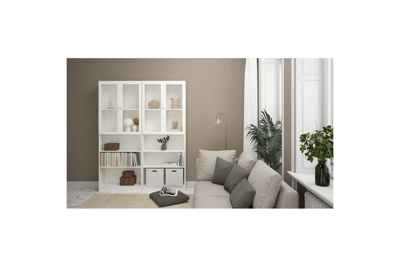 Trysil Ovi Kirjahyllyyn 95,7 cm - Valkoinen - Säilytys - Hylly