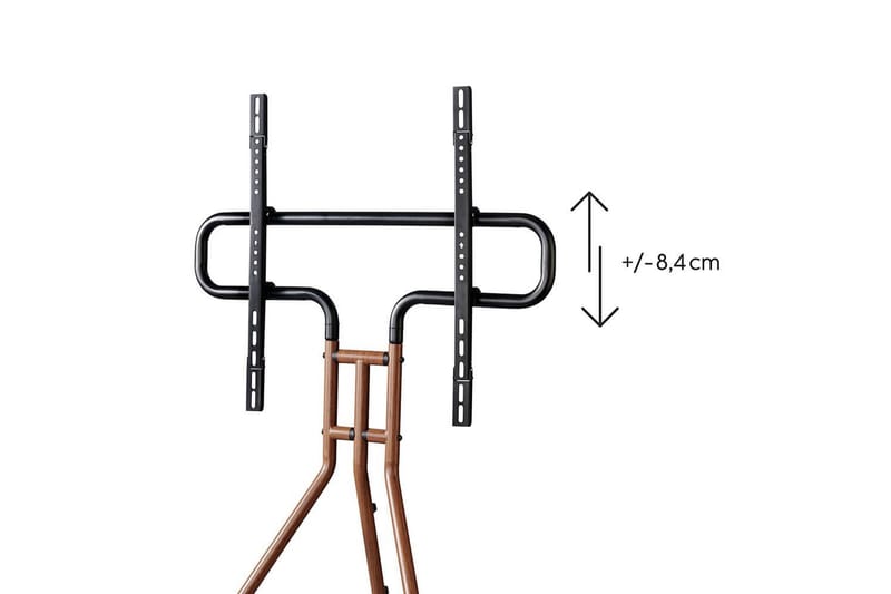 TV Lattiateline Hama Muotoilu Jopa 75 - Tummanruskea - Huonekalut - TV- & Mediakalusteet - Mediajalusta & seinäteline