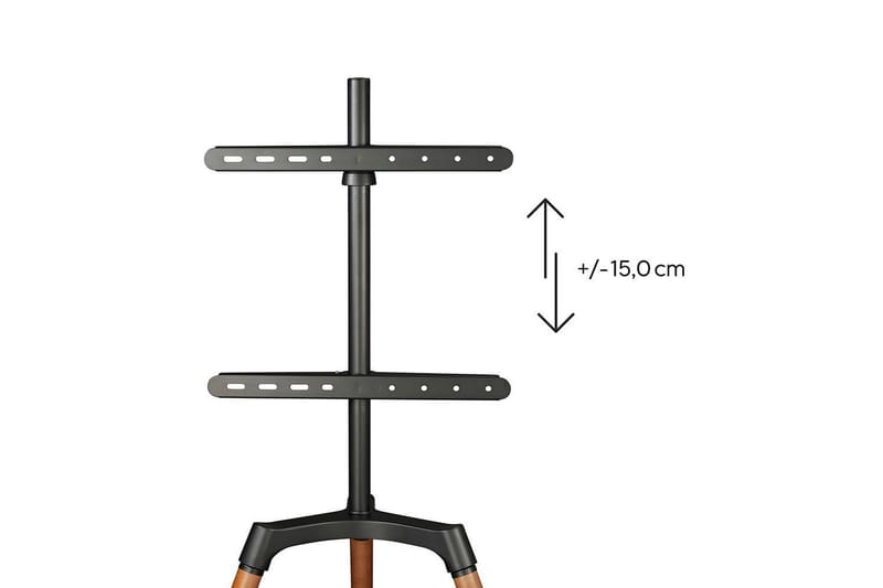 TV Lattiateline Hama Telinetyyli Jopa 65 - Beige||Musta - Huonekalut - TV- & Mediakalusteet - Mediajalusta & seinäteline