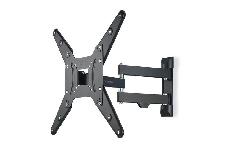 TV-seinäkiinnike Hama VESA Full Motion jopa 65 enint. 25 kg Musta, Musta