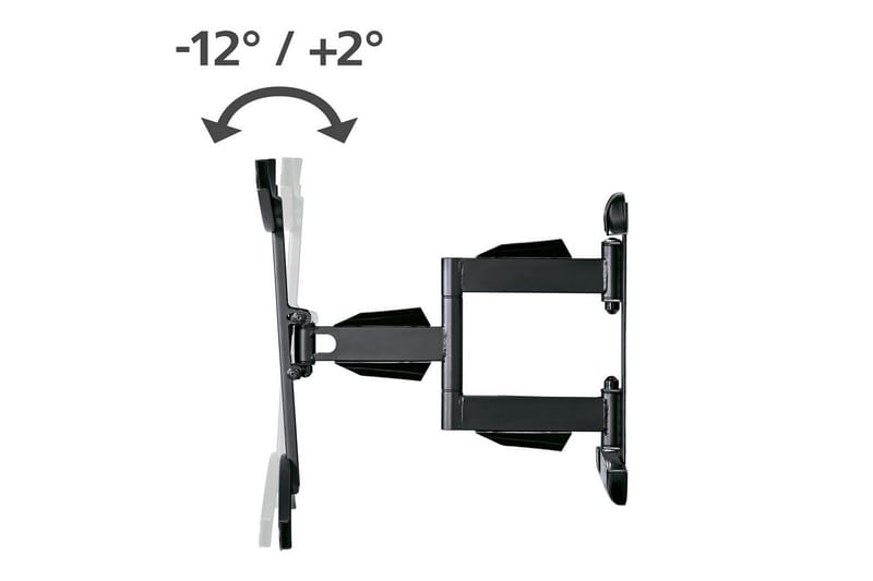 TV-seinäteline Hama VESA Full Motion Musta - Musta - Huonekalut - TV- & Mediakalusteet - Mediajalusta & seinäteline