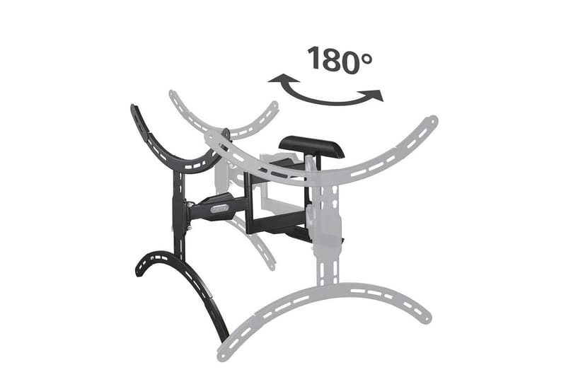 TV-seinäteline Hama VESA Full Motion Musta - Musta - Huonekalut - TV- & Mediakalusteet - Mediajalusta & seinäteline