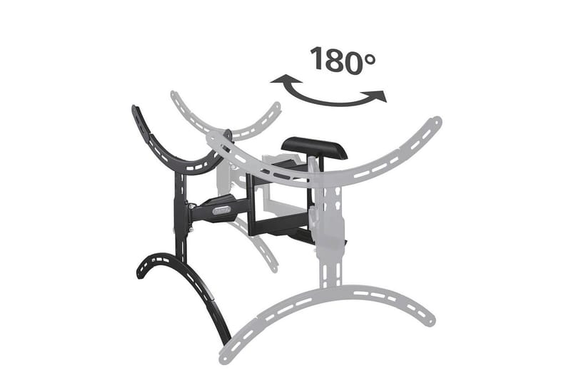 TV-seinäteline Hama VESA Full Motion Musta - Musta - Huonekalut - TV- & Mediakalusteet - Mediajalusta & seinäteline