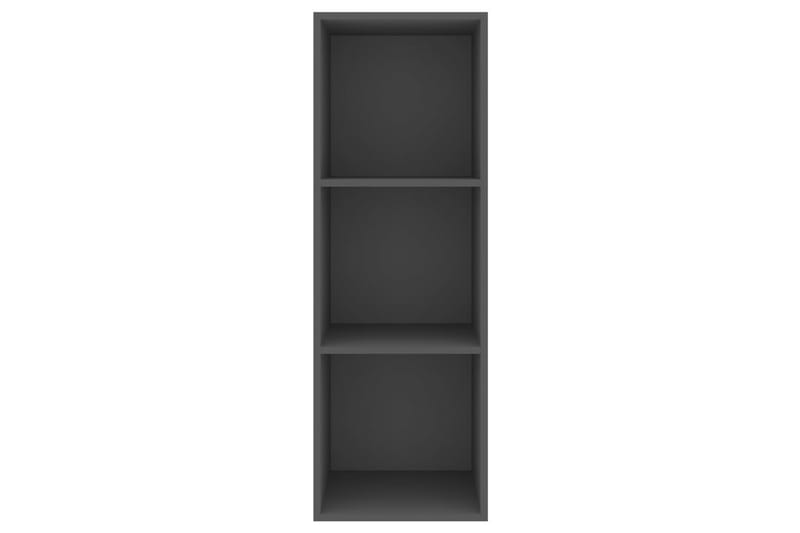 Seinäkiinnitettävä TV-taso harmaa 37x37x107 cm lastulevy - Huonekalut - TV- & Mediakalusteet - Mediajalusta & seinäteline - TV:n seinäteline