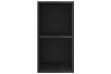 Seinäkiinnitettävä TV-taso korkeak. musta 37x37x72 cm - Huonekalut - TV- & Mediakalusteet - Mediajalusta & seinäteline - TV:n seinäteline
