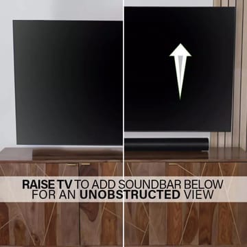 TV-teline Sanus 4D Max Vesa 200x200 19-43 Full Motion Musta - Musta - Huonekalut - TV- & Mediakalusteet - Mediajalusta & seinäteline