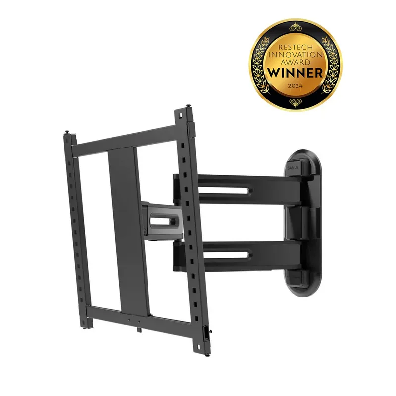 TV-teline Sanus 4D Max VESA 400x400 32–65 Full Motion musta, Musta