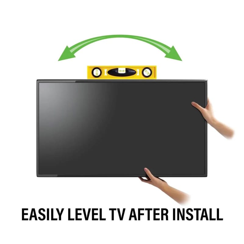 TV-teline Sanus Max Vesa 600x450 40-90 Full Motion Musta - Musta - Huonekalut - TV- & Mediakalusteet - Mediajalusta & seinäteline