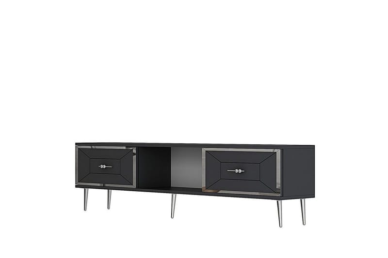 Virdel TV-taso 150 cm, Antrasiitti/Hopea