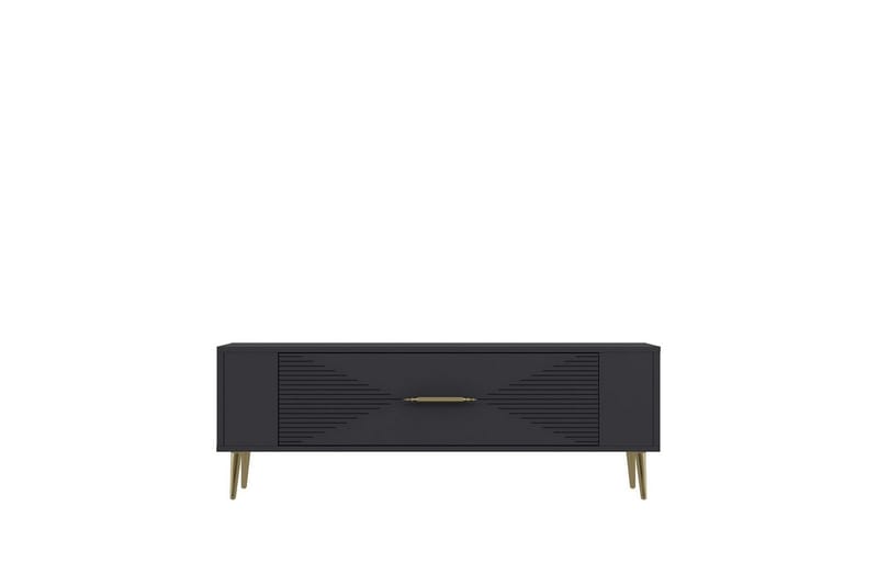 Vornis TV-taso 120 cm - Antrasiitti/Keltainend - Huonekalut - TV- & Mediakalusteet - Tv taso & Mediataso