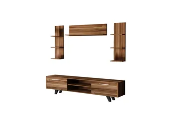 Zyrosen TV-taso 180 cm - Luonnollinen - Huonekalut - TV- & Mediakalusteet - Tv taso & Mediataso