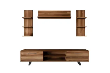Zyrosen TV-taso 180 cm - Luonnollinen - Huonekalut - TV- & Mediakalusteet - Tv taso & Mediataso