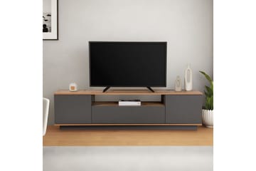 Meni TV-taso 180 cm - Luonnonväri/Antrasiitti - Huonekalut - TV- & Mediakalusteet - Tv taso & Mediataso