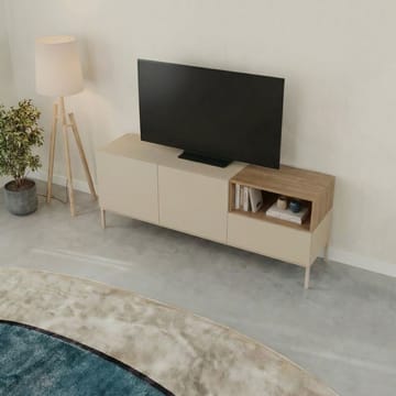 Morlen TV-taso 140 cm - Santstone ja luonnontammi - Huonekalut - TV- & Mediakalusteet - Tv taso & Mediataso