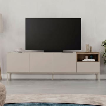 Morlen TV-taso 180x55x41,8 cm - santstone ja luonnontammi - Huonekalut - TV- & Mediakalusteet - Tv taso & Mediataso
