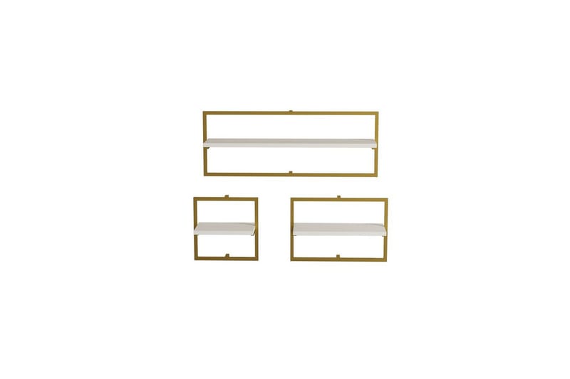 Muroran Seinälevy 80x80 cm - Valkoinen/Keltainend - Talo & remontointi - Keittiö & kylpyhuone - Keittiö & kodinhoitohuone - Keittiön sisustus - Keittiöhylly