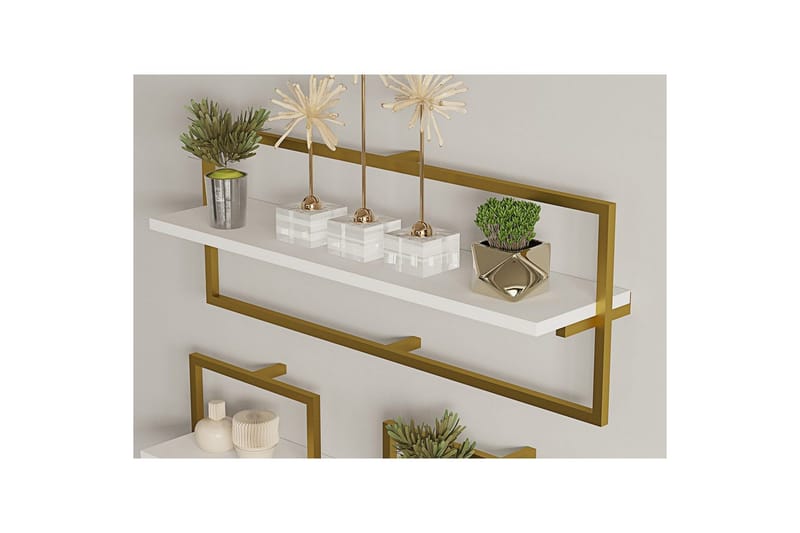 Muroran Seinälevy 80x80 cm - Valkoinen/Keltainend - Talo & remontointi - Keittiö & kylpyhuone - Keittiö & kodinhoitohuone - Keittiön sisustus - Keittiöhylly