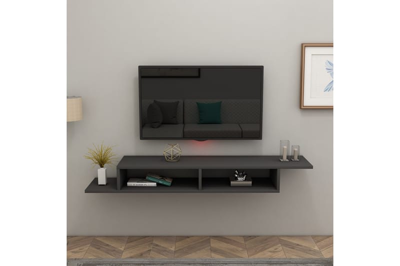 Muson Tv-taso 120 cm - Antrasiitti - Huonekalut - TV- & Mediakalusteet - Tv taso & Mediataso