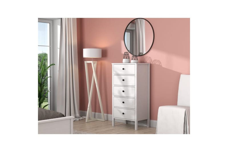 Navric TV-kaappi 58 cm - Luonnollinen/Valkoinen - Huonekalut - TV- & Mediakalusteet - TV-kaappi