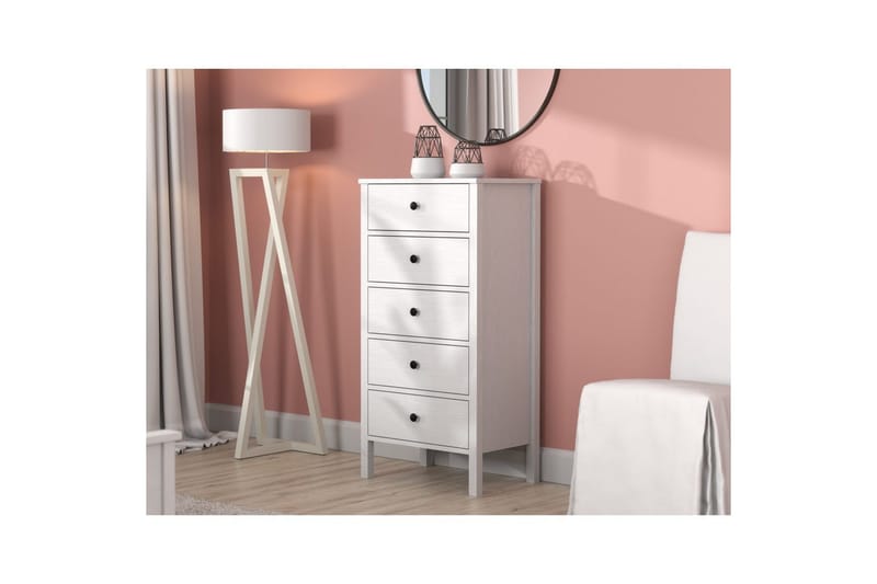 Navric TV-kaappi 58 cm - Luonnollinen/Valkoinen - Huonekalut - TV- & Mediakalusteet - TV-kaappi