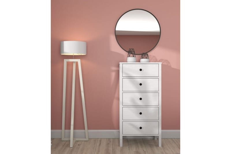 Navric TV-kaappi 58 cm - Luonnollinen/Valkoinen - Huonekalut - TV- & Mediakalusteet - TV-kaappi