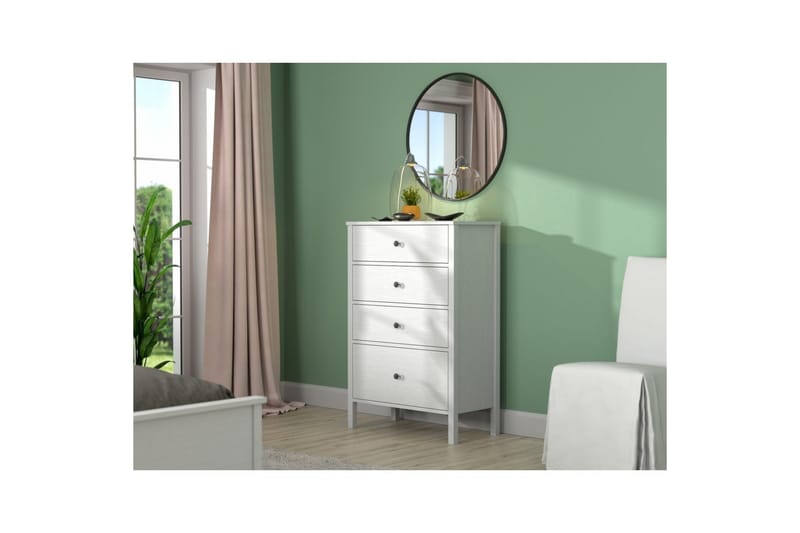 Navric TV-kaappi 77 cm - Luonnollinen/Valkoinen - Huonekalut - TV- & Mediakalusteet - TV-kaappi