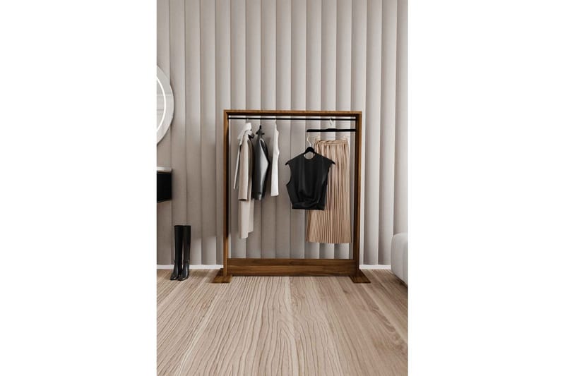 Olyric TV-hylly 124 cm - Pähkinä - Huonekalut - TV- & Mediakalusteet - TV-hyllyt