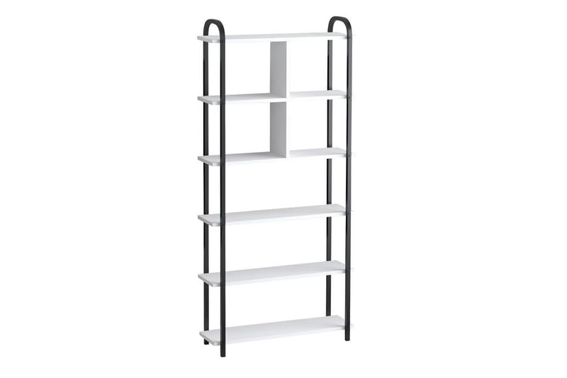 Orvric Kirjahylly 78 cm, Musta/Valkoinen