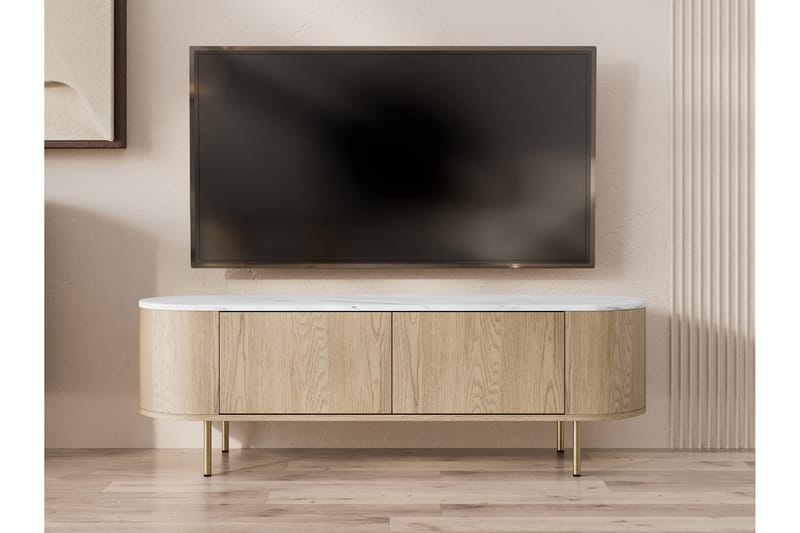 Pantego Tv-Taso 139x40 cm - Ruskea - Huonekalut - TV- & Mediakalusteet - Tv taso & Mediataso