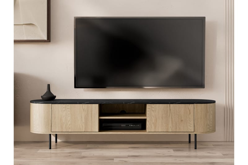 Pantego Tv-Taso 184x40 cm - Ruskea - Huonekalut - TV- & Mediakalusteet - Tv taso & Mediataso