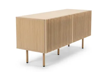 Peyra rimapintainen TV-taso 120 cm - Tammi - Huonekalut - TV- & Mediakalusteet - Tv taso & Mediataso