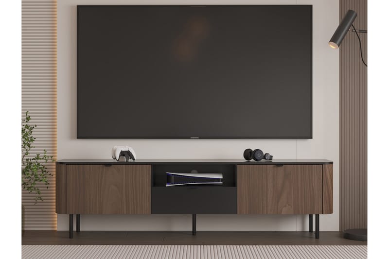 Pollena Tv-Taso 200x39 cm - Beige - Huonekalut - TV- & Mediakalusteet - Tv taso & Mediataso