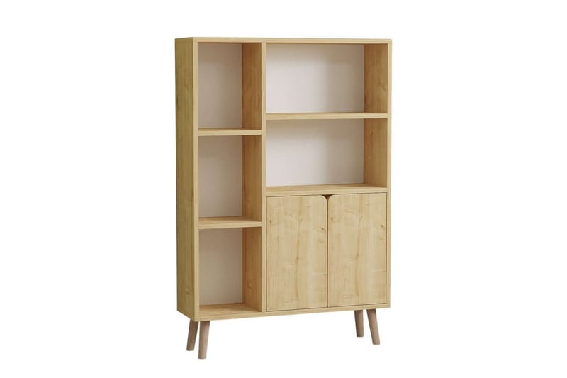 Quorana Kirjahylly 25 cm - Tammi - Säilytys - Hylly - Kirjahylly