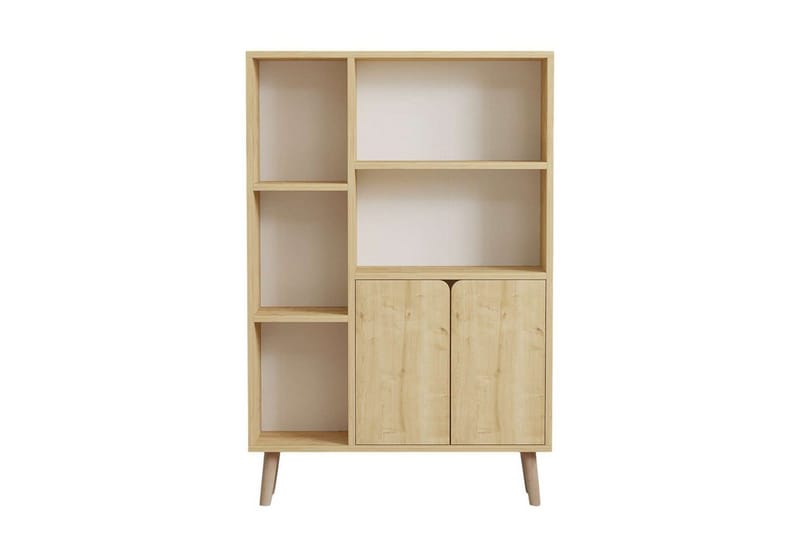 Quorana Kirjahylly 25 cm - Tammi - Säilytys - Hylly - Kirjahylly