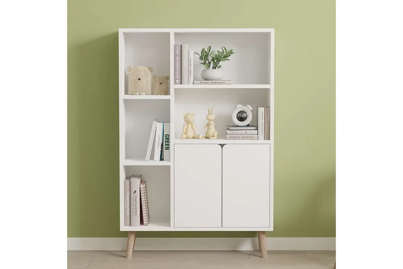 Quorana Kirjahylly 25 cm - Valkoinen - Säilytys - Hylly - Kirjahylly