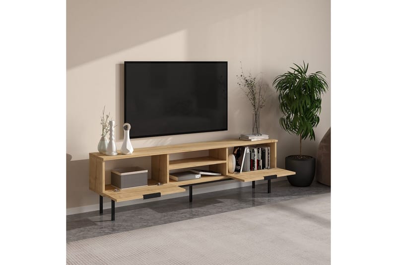 Ranjit TV-taso 180 cm - Luonnollinen - Huonekalut - TV- & Mediakalusteet - Tv taso & Mediataso