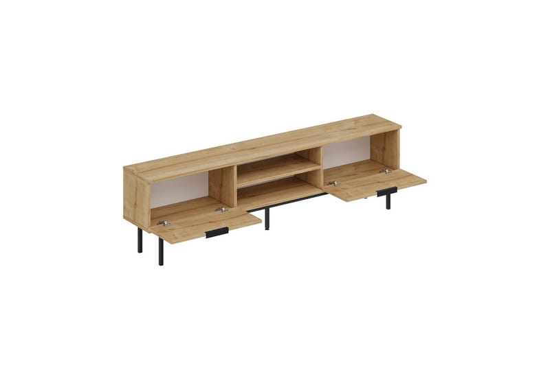 Ranjit TV-taso 180 cm - Luonnollinen - Huonekalut - TV- & Mediakalusteet - Tv taso & Mediataso