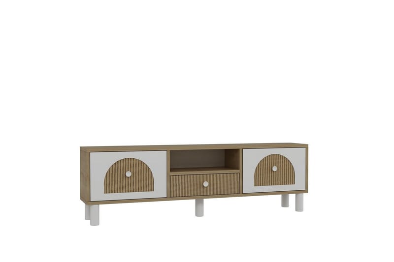 Rion TV-taso 140 cm - Beige - Huonekalut - TV- & Mediakalusteet - Tv taso & Mediataso