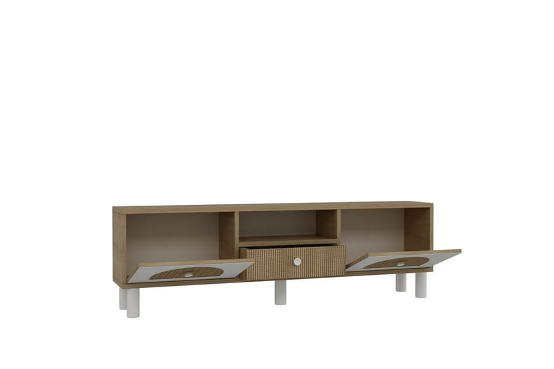 Rion TV-taso 140 cm - Beige - Huonekalut - TV- & Mediakalusteet - Tv taso & Mediataso