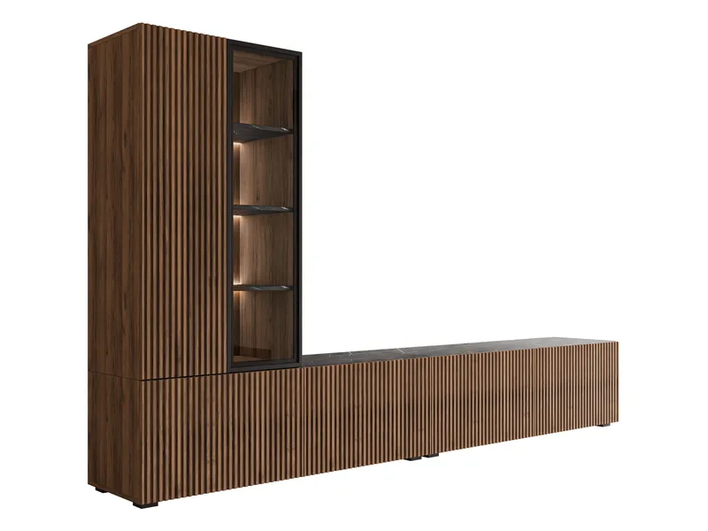 Rylar TV-seinäkaluste - beige - Huonekalut - TV- & Mediakalusteet - TV-kalustepaketti