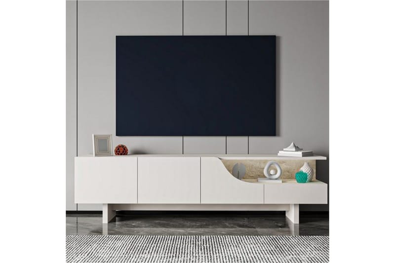 Safiya TV-taso 180 cm, Beige