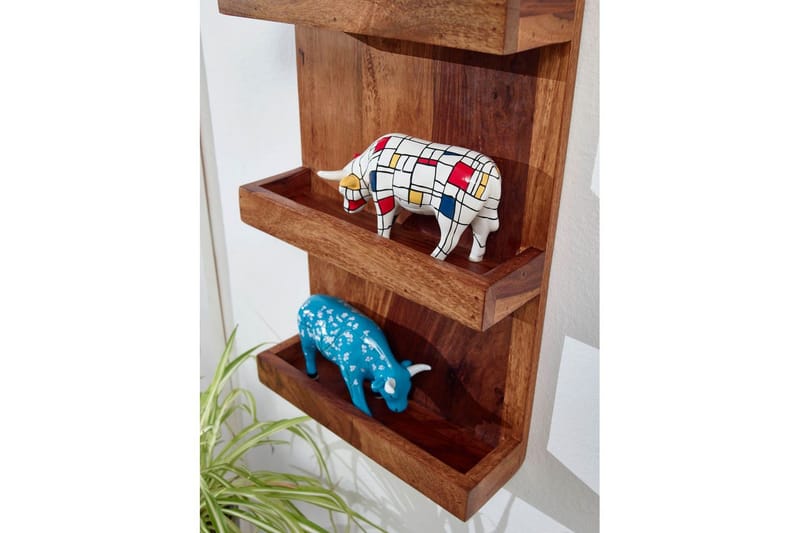 Seinähylly Wohnling Kiinteä puurakenne seinään kiinnitettävä 30X80 cm maalaistyyli - Talo & remontointi - Keittiö & kylpyhuone - Keittiö & kodinhoitohuone - Keittiön sisustus - Keittiöhylly