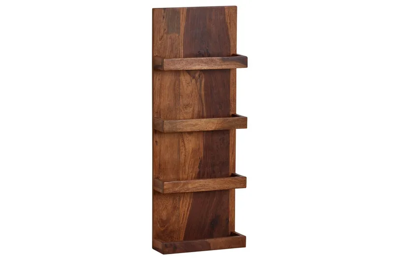 Seinähylly Wohnling Kiinteä puurakenne seinään kiinnitettävä 30X80 cm maalaistyyli, undefined