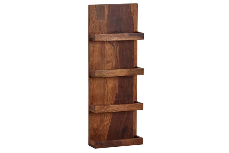 Seinähylly Wohnling Kiinteä puurakenne seinään kiinnitettävä 30X80 cm maalaistyyli, undefined