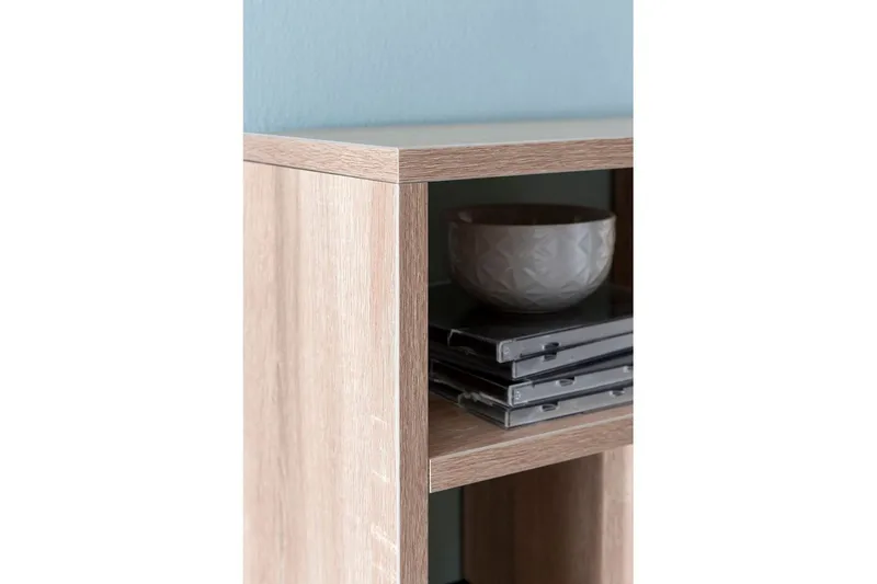 Seinähylly Wohnling melamiinipäällystetty lastulevy, kirjasäilytys, seinäkiinnitys, moderni tyyli Sonoma - Sonoma - Talo & remontointi - Keittiö & kylpyhuone - Keittiö & kodinhoitohuone - Keittiön sisustus - Keittiöhylly