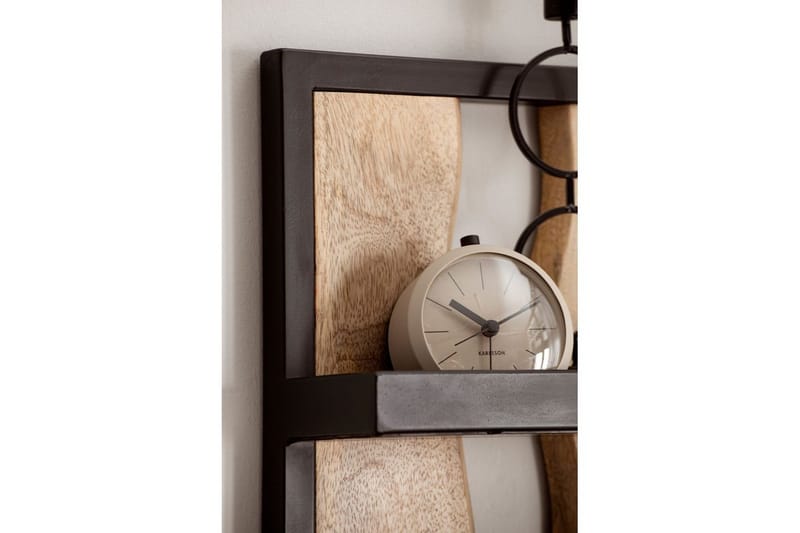 Seinähylly Wohnling Puureunainen täyspuinen metallikehys, jossa 4 hyllyä, teollinen - Talo & remontointi - Keittiö & kylpyhuone - Keittiö & kodinhoitohuone - Keittiön sisustus - Keittiöhylly